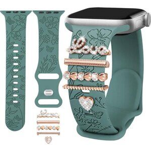 NEW Fashion Apple Watch Band with Charms